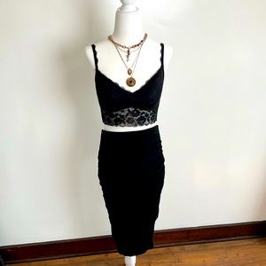 Marciano Ruched Pencil Skirt XS